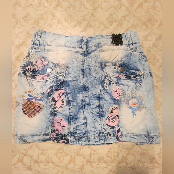 Vintage G Star  RAW jeans skirt size XS - Picture 2 of 4